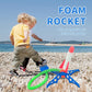 Glowing Rocket Dash: Interactive Outdoor Toy for Children's Active Play