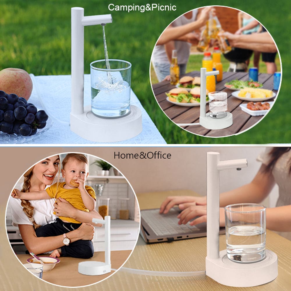 Pro Flow Desk ProFlow: Rechargeable Electric Desk Water Dispenser – HomeBrèzy
