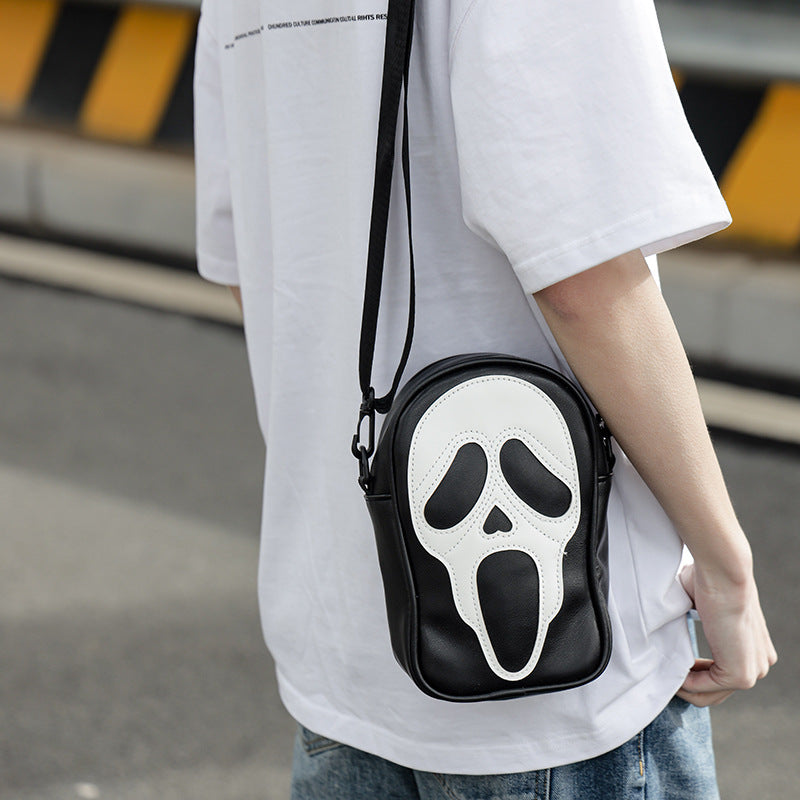 Haunt-Fashion Ghost Skull Crossbody