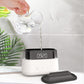 Smart AromaMist: Bedroom Flame Humidifier with Clock