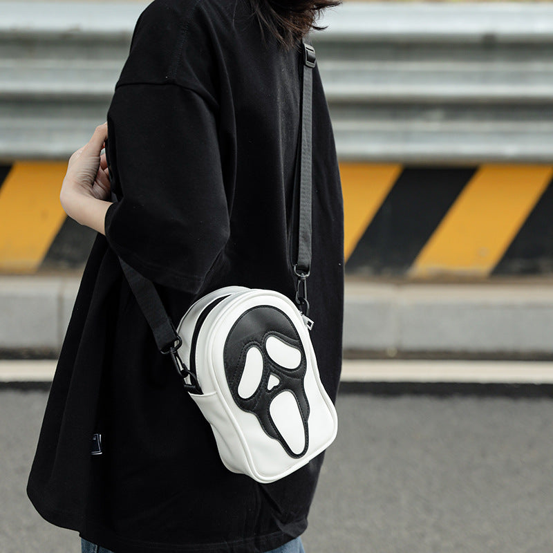 Haunt-Fashion Ghost Skull Crossbody