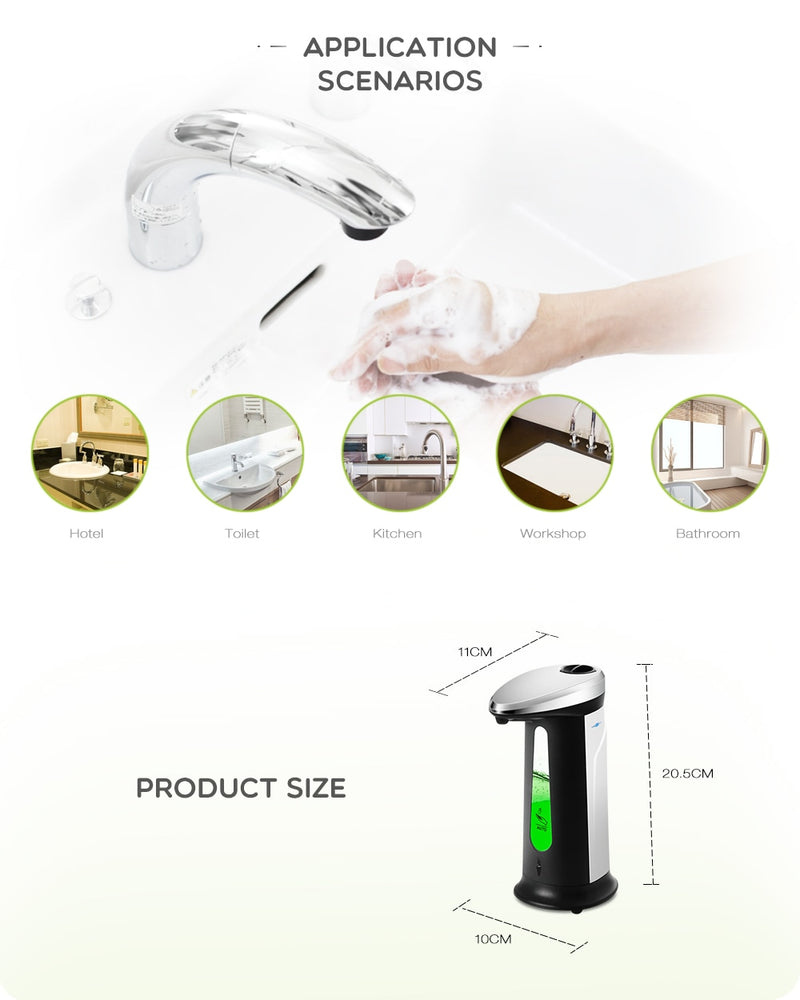 TouchFree Automatic Soap Dispenser