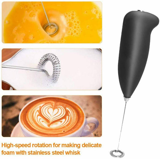 Drink Foamer Whisk Mixer Stirrer Coffee Kitchen