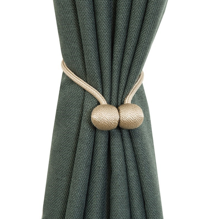 SnapStrap Magnetic Curtain Ties come with 3 pieces