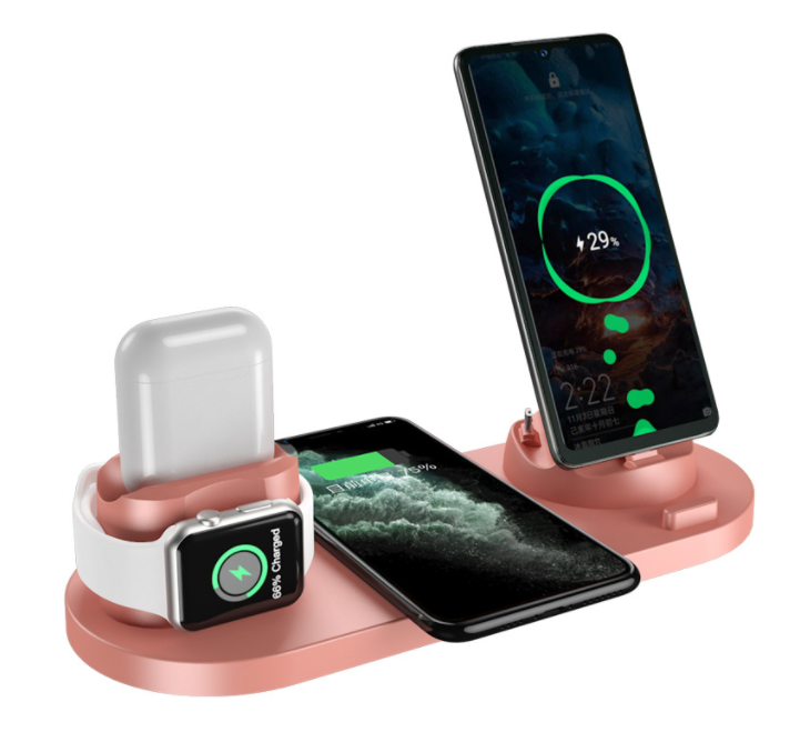 Wireless Charging Station for iPhone, Apple Watch, and Other Smartphones