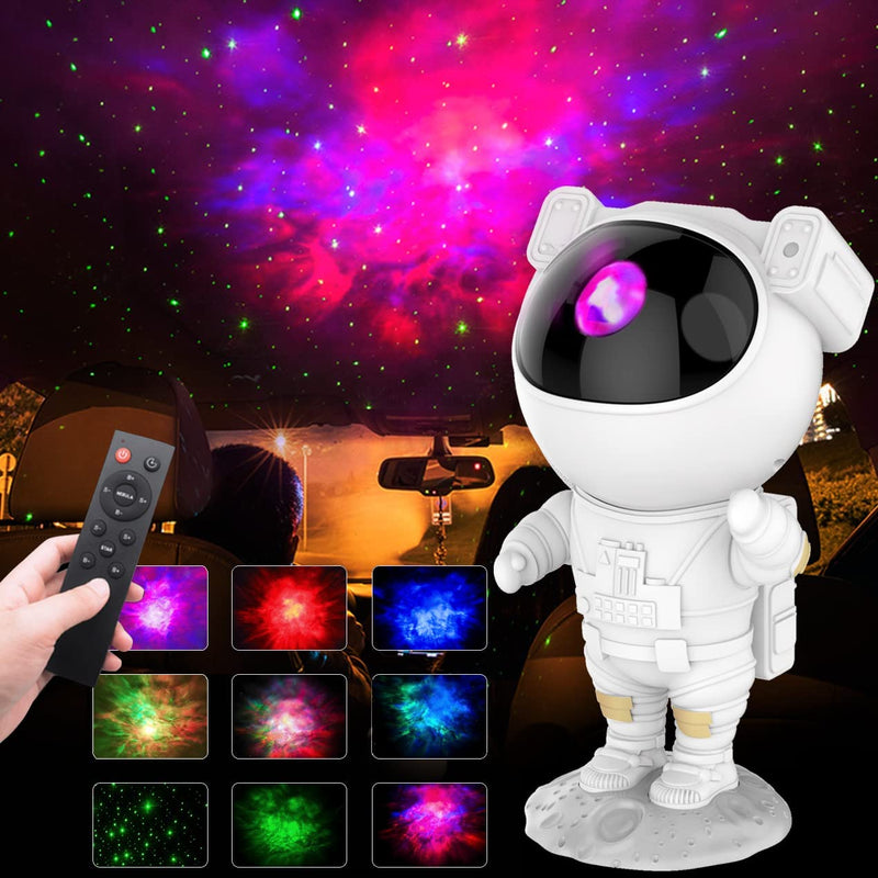 Kids Star Projector Night Light - Remote Control 360°Adjustable
