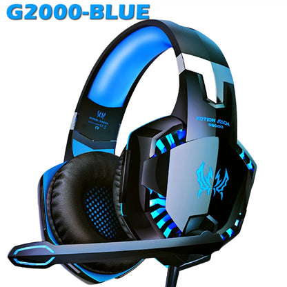 Gaming Headset with Microphone and Bass Stereo Sound