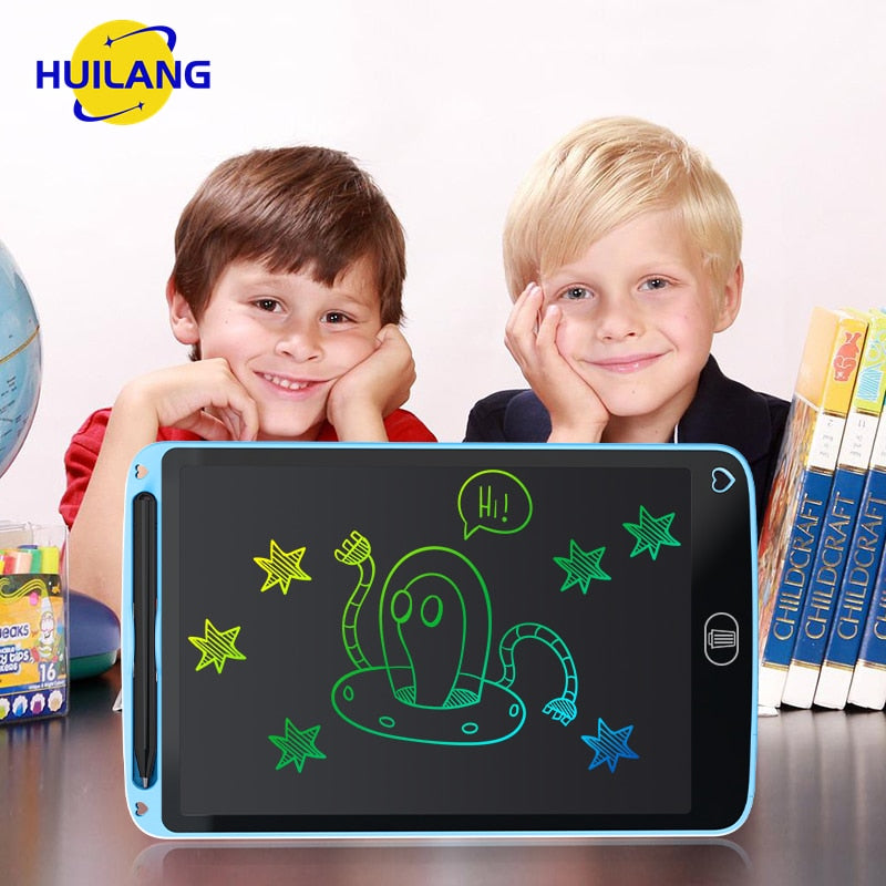 LCD Writing Tablet - Digital Drawing Board and Brain Game for Kids