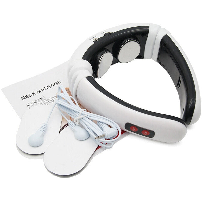 RelaxMate Electric Neck and Shoulder Massager with Pulse Therapy