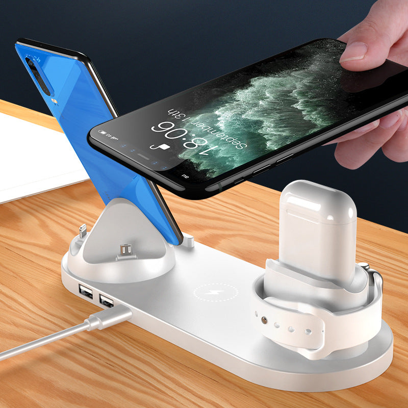 Wireless Charging Station for iPhone, Apple Watch, and Other Smartphones