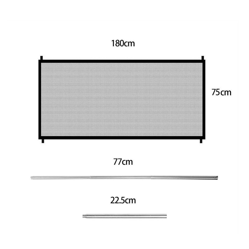 Magic Mesh Pet Dog Safety Gate