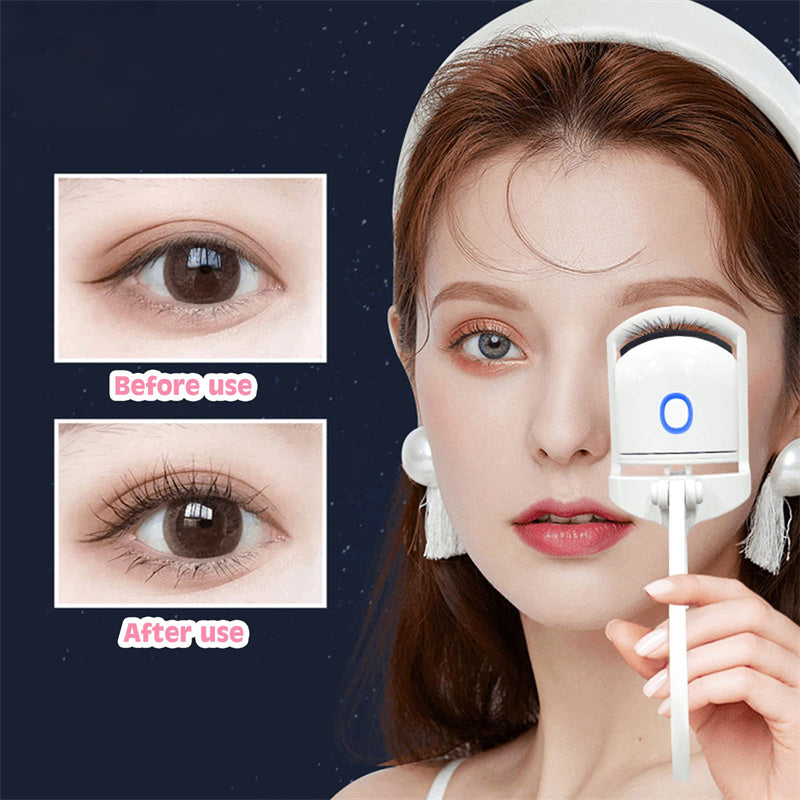 Electric Heated Eyelash Curler with Temperature Control