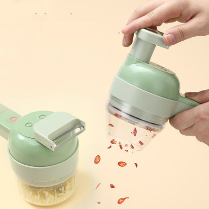 Electric Veggie Slicer & Chopper for Fruits and Salads