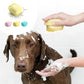 Dog Grooming and Cleaning Tool - Silicone Bathing and Massage Gloves with Comb Brush