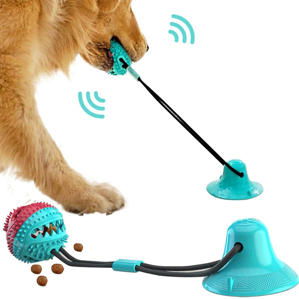 Dog Tooth-Cleaning Ball & Feeding Toy